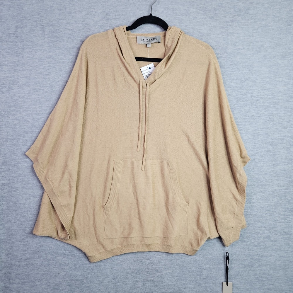 Remain Antoinette Camel Women's Sweater Hoodie Size L